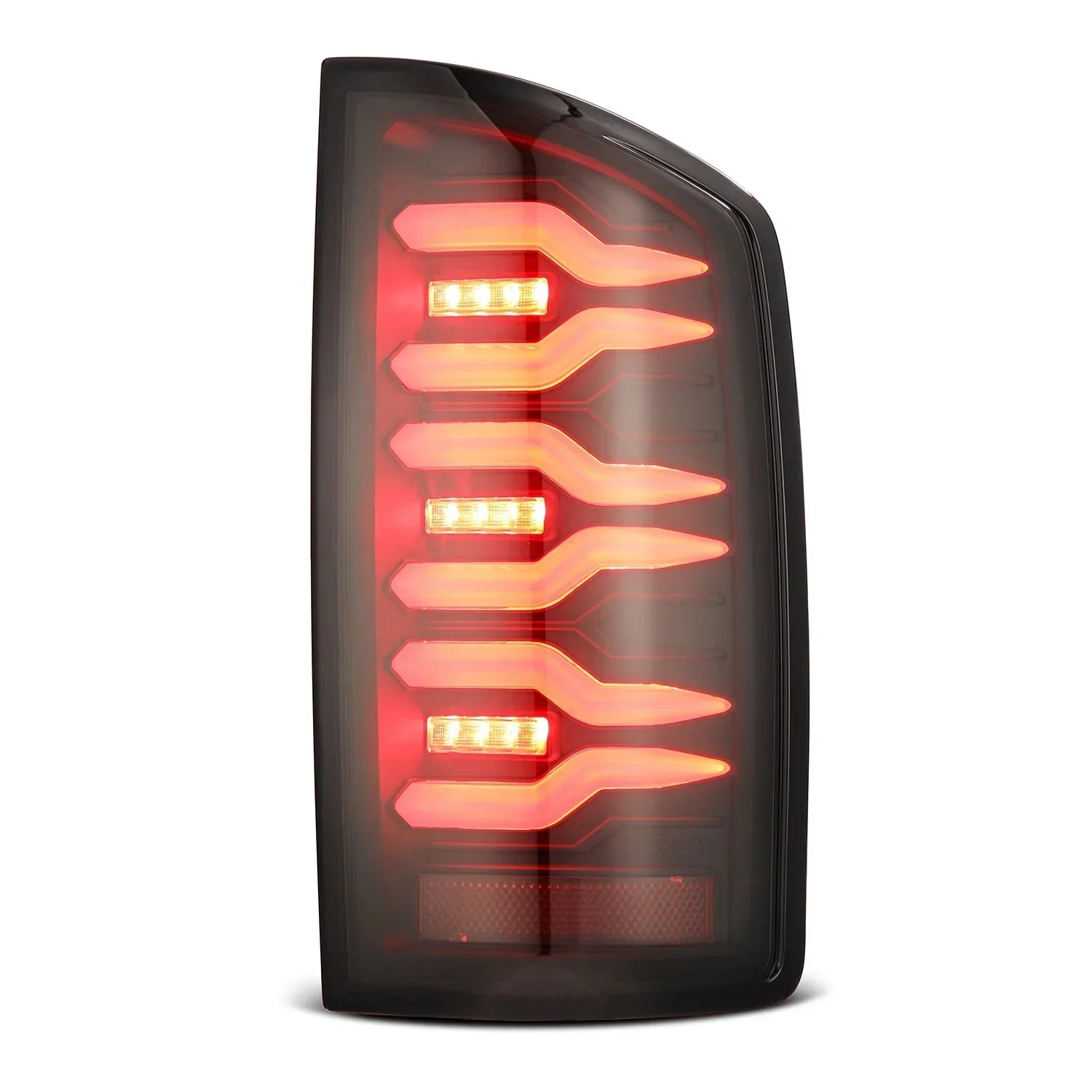 AlphaRex 02-06 Dodge Ram 1500/03-06 Dodge Ram 2500/3500 Truck LUXX-Series LED Tail Lights Black