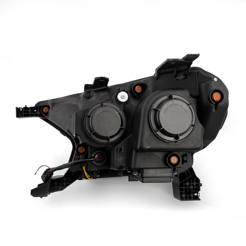 AlphaRex 19-23 Ford Ranger LUXX-Series LED Projector Headlights Alpha-Black
