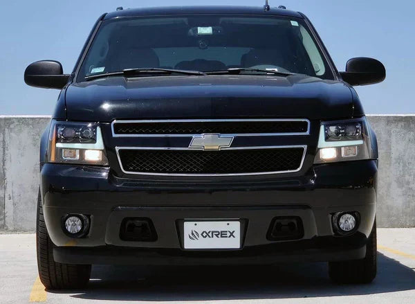 AlphaRex 07-14 Chevrolet Tahoe/Suburban/07-13 Avalanche LUXX-Series LED Projector Headlights Black