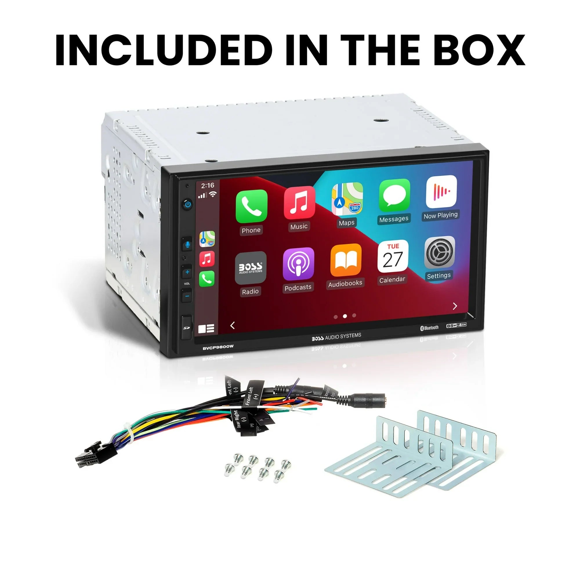 BOSS Audio BVCP9800W Double-DIN, Wireless/Wired 7