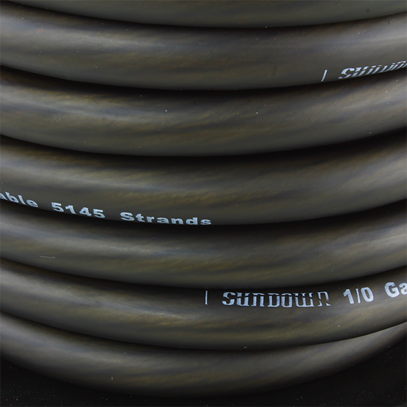 Sundown Audio 1/0 AWG Power Cable (50FT)