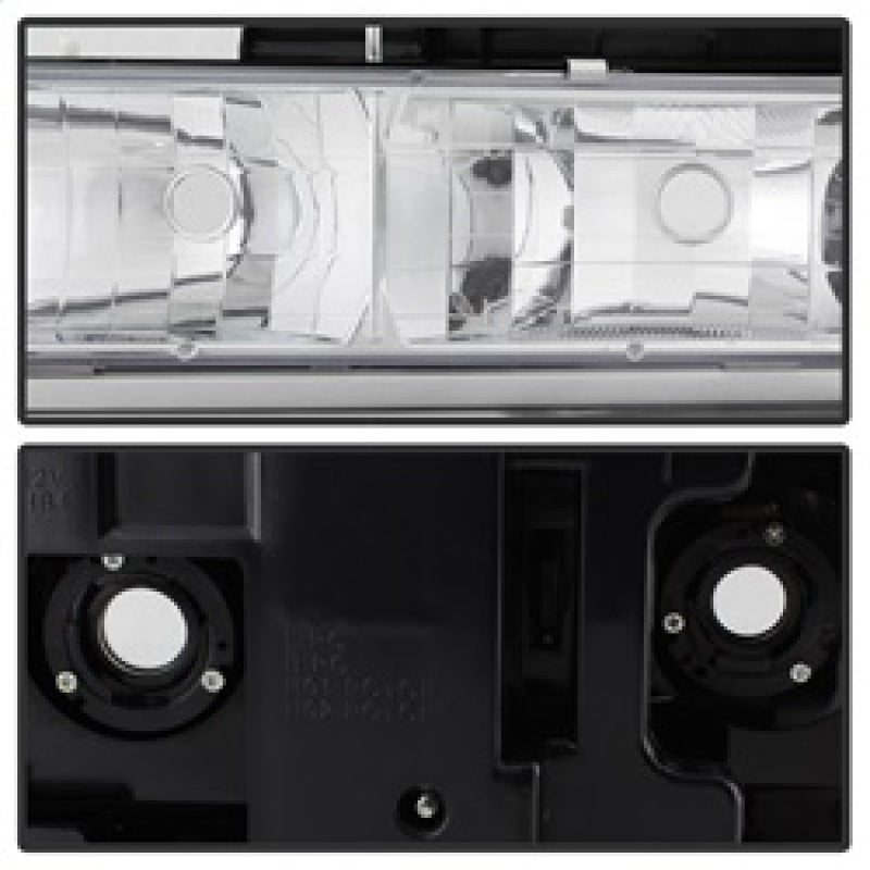 xTune Chevy Suburban 94-98 Headlights w/ Corner & Parking Lights 8pcs Chrome HD-JH-CCK88-AM-C-SET (Copy)