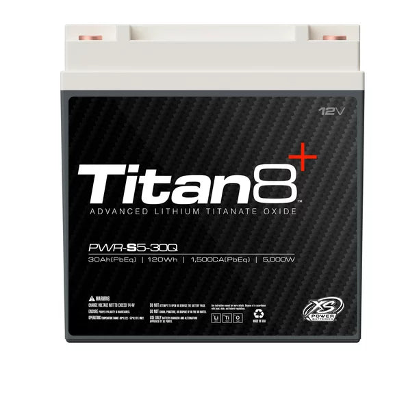 XS Power 12V PWR-S5-30Q Titan8 Series Lithium Titanate Oxide Series Battery