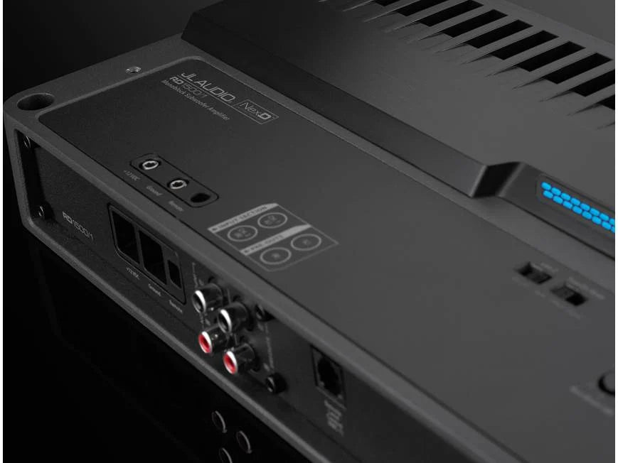 JL Audio RD1500/1 Mono subwoofer amplifier — 1,500 watts RMS x 1 at 2 ohms
