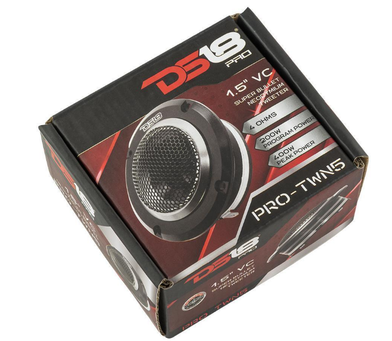 DS18 Car Audio Bundle โ Universal SS-SSTT265-3 Vinyl Tiddy-Panel with 2ร DS18 PRO-FR6NEO 6.5