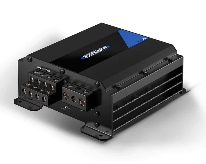 SounDigital 1200.4 2 ohm EVOPS 4 Channel Power Sports Marine Grade Amplifier