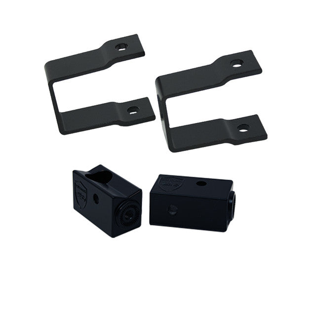 Wet Sounds Stealth Mounting Bracket Kit - Slider bracket and Square 1.25