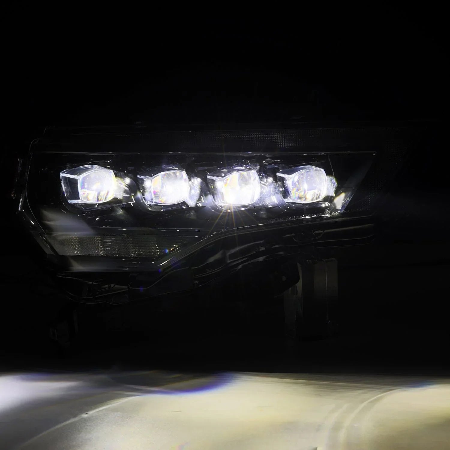 AlphaRex 14-24 Toyota 4Runner MK II NOVA-Series LED Projector Headlights Alpha-Black