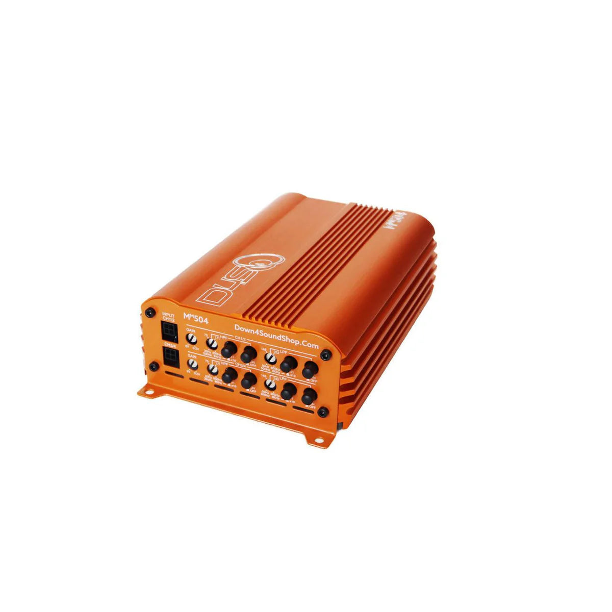 Down4Sound MM504 (MINI MAXX) 300W RMS MINI 4-Channel Amplifier
