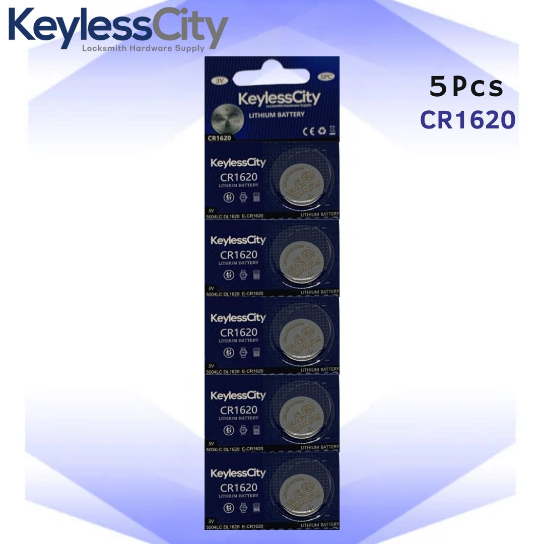 CR1620 - 3V Lithium Battery (5-Pack)