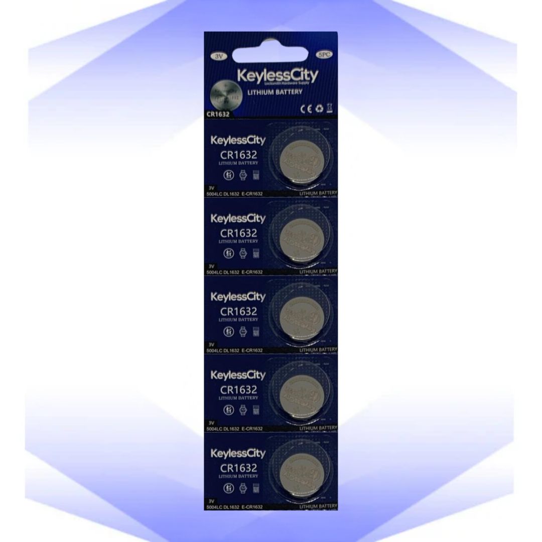 CR1632 - 3V Lithium Battery (5-Pack)