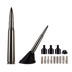 Billet .30 GM GUN METAL .30 CALIBER REPLICA ANTENNA