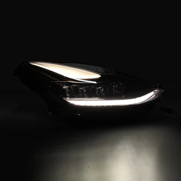 AlphaRex 17-23 Tesla Model 3 / 20-24 Model Y NOVA-Series LED Projector Headlights Alpha-Black