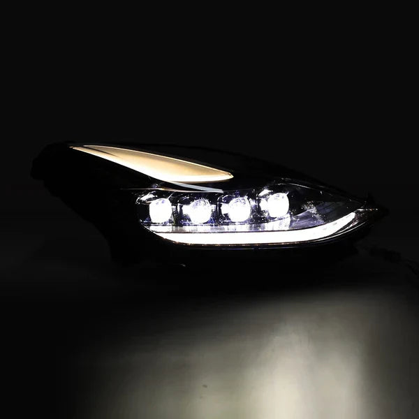 AlphaRex 17-23 Tesla Model 3 / 20-24 Model Y NOVA-Series LED Projector Headlights Alpha-Black