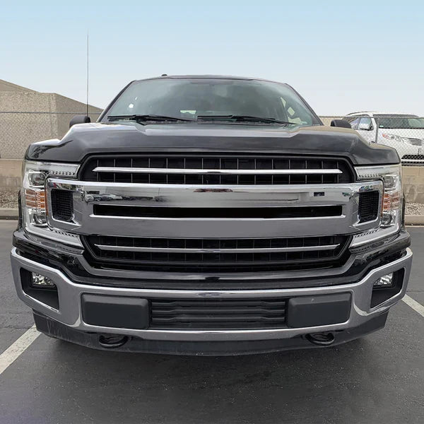 AlphaRex 18-20 Ford F150 LUXX-Series LED Projector Headlights Chrome