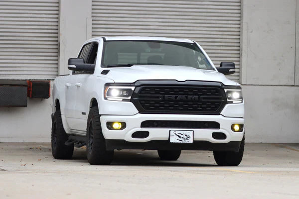 AlphaRex 19-22 Ram 1500 LUXX LED Projector Headlights Alpha Black
