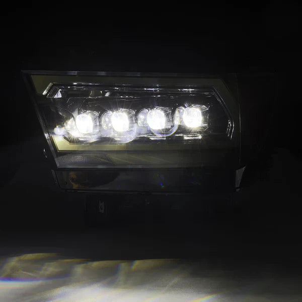 AlphaRex 19-24 Ram 1500 (MK II 2500 Style) NOVA-Series LED Projector Headlights Black