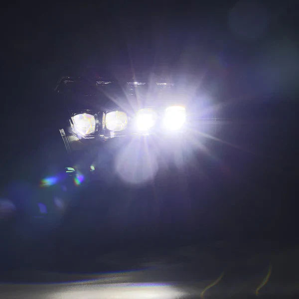 AlphaRex 19-24 Ram 1500 (MK II 2500 Style) NOVA-Series LED Projector Headlights Black