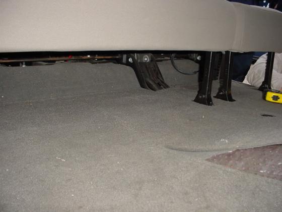 2006-2008 Dodge Mega Cab Down Fire Carpeted Sub Box 2 x 12