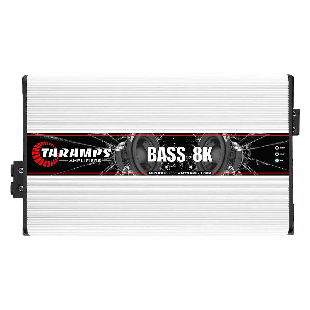 Taramps BASS8K 8000W RMS Monoblock Amplifier 1-Ohm 8000W RMS 1-Channel Monoblock Car Amplifier