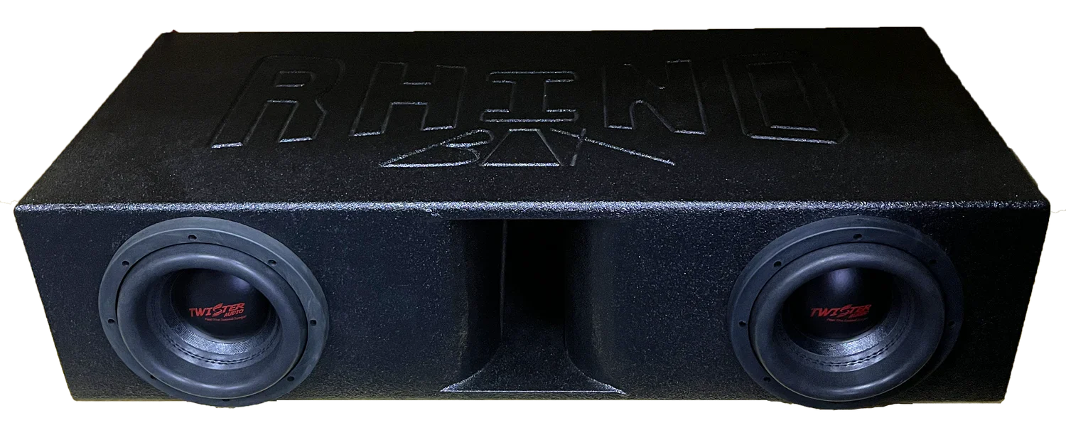 Horn Ported 2-8'' Super Bass Pro-Poly Sub Box