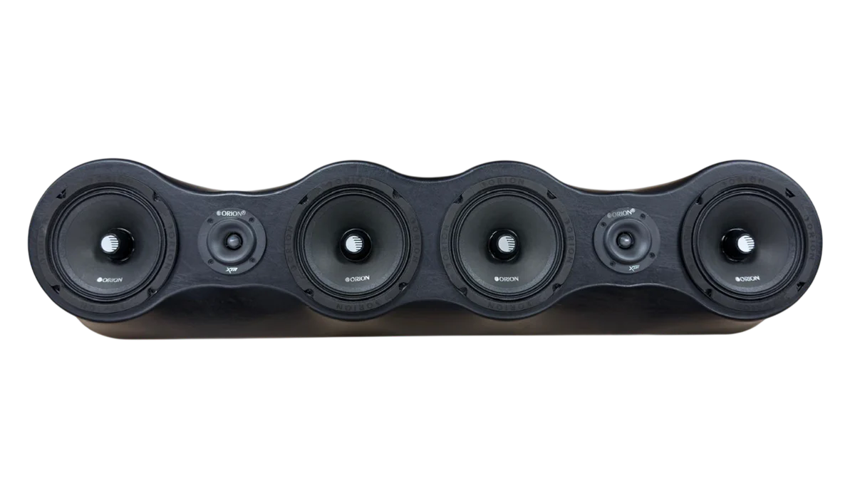 (4) Orion CM654 250W & (2) XTW350NE Speaker Rack Bundle w/ Optional LEDs