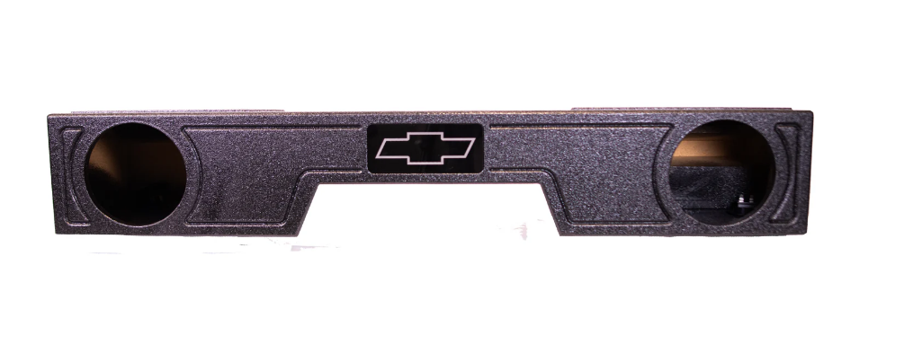 2014-2018 Chevy Silverado & GMC Sierra Extended Cab V-shape for two 8” sub woofers Ported Enclosure