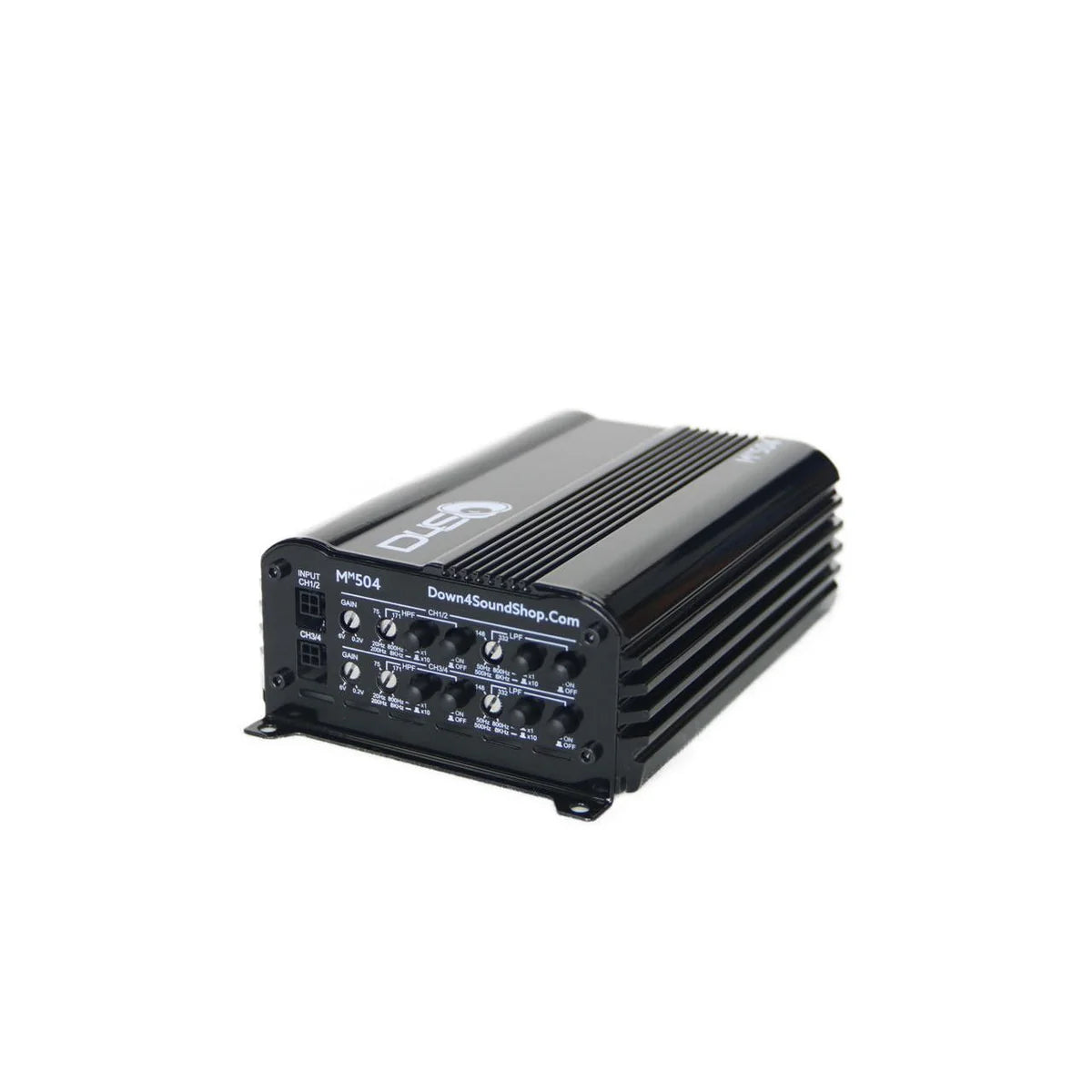 Down4Sound MM504 (MINI MAXX) 300W RMS MINI 4-Channel Amplifier