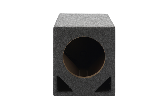 1x10'' Double slot ported Carpeted sub box
