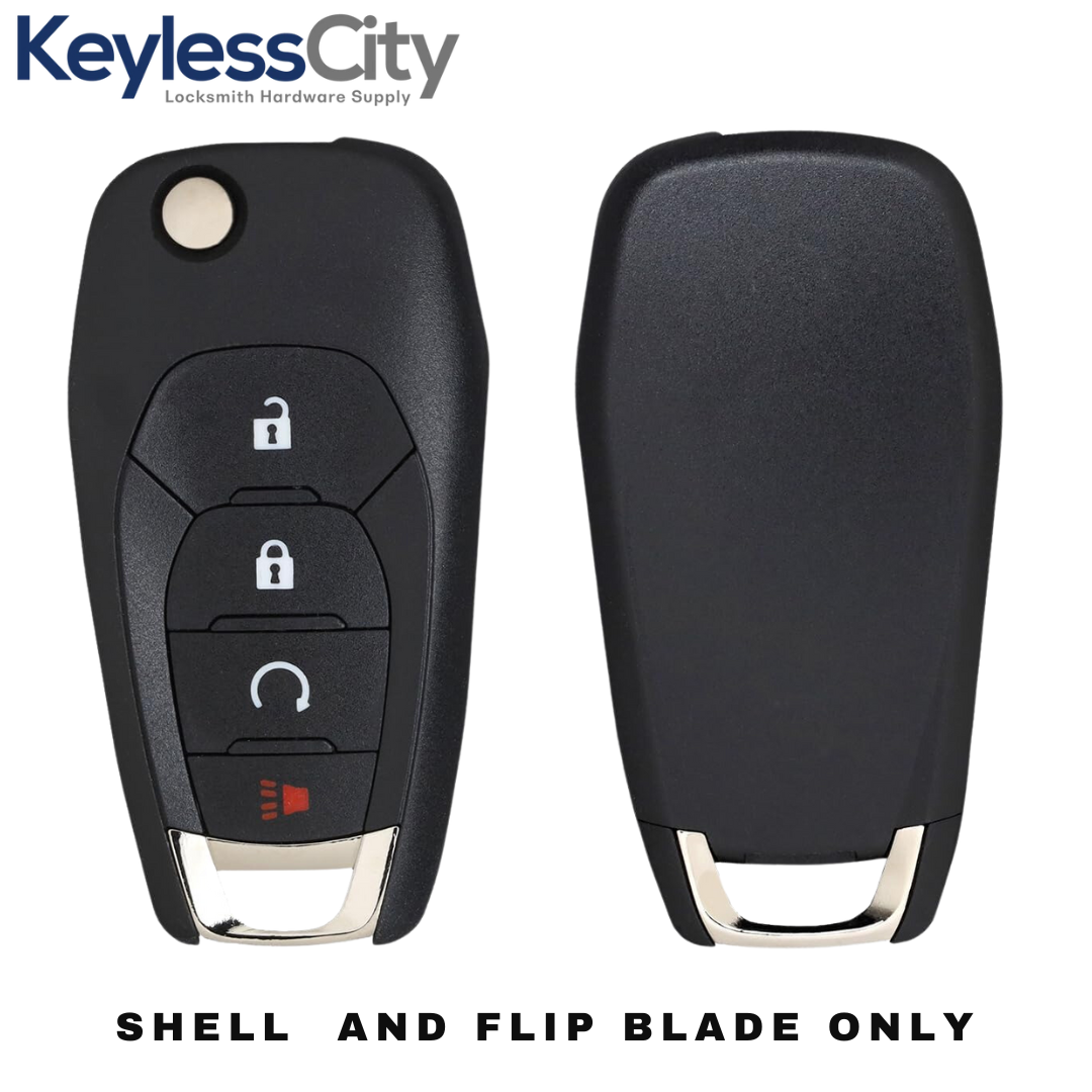 2019 - 2022 Chevrolet Cruze Trailblazer / 4-Button Flip Key SHELL For LXP-T004 (AFTERMARKET)