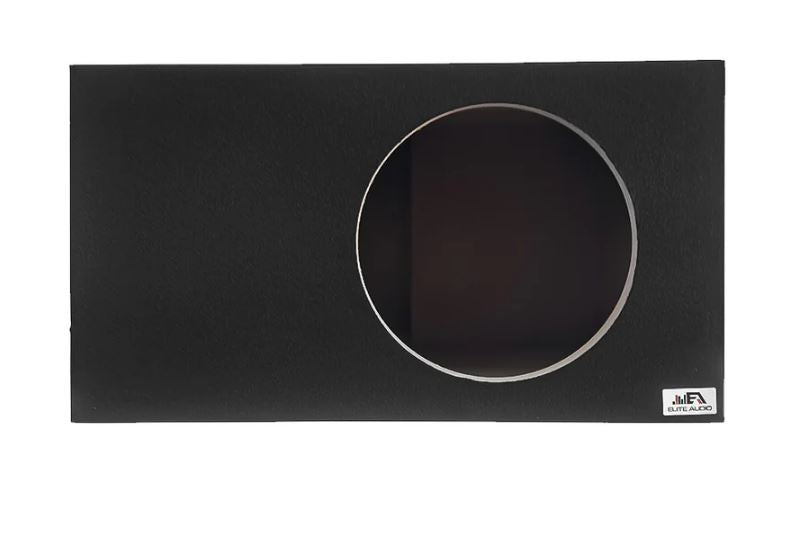 Elite Audio EBOX-SVS15SPL Single 15” Subwoofer Enclosure - Polyurethane Bed Liner Finish, Rear Side Port for SPL Bass, 1” MDF Heavy-Duty Construction, Pro-Tuned Ports, High-Current Terminals for Superior Sound Quality