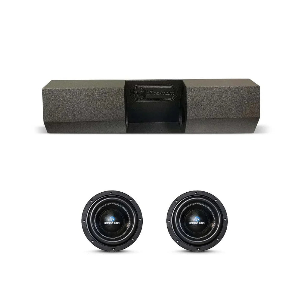 (2) Nemesis Audio NA-8M 700W RMS & Universal Single Cab Dual 8