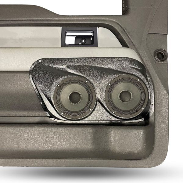 Custom Speaker Pods Dual 6.5″ Speaker Pods for the Front Door of a 09-14 Ford F-150