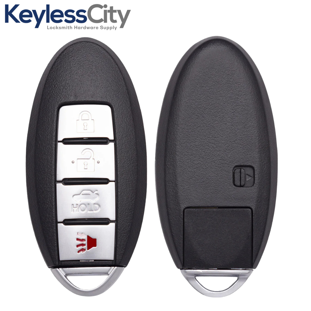 2007-2012 Nissan Maxima / Sentra / 4-Button Smart Key / PN: 285E3-EW81D / CWTWBU735 (AFTERMARKET)