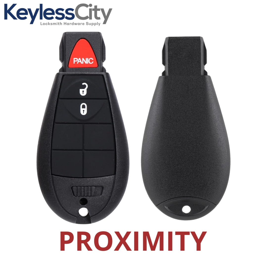 2008-2016 Jeep Chrysler / 3-Button Fobik Key / PN: 56046733AE / IYZ-C01C / Keyless Go Fobik (AFTERMARKET)