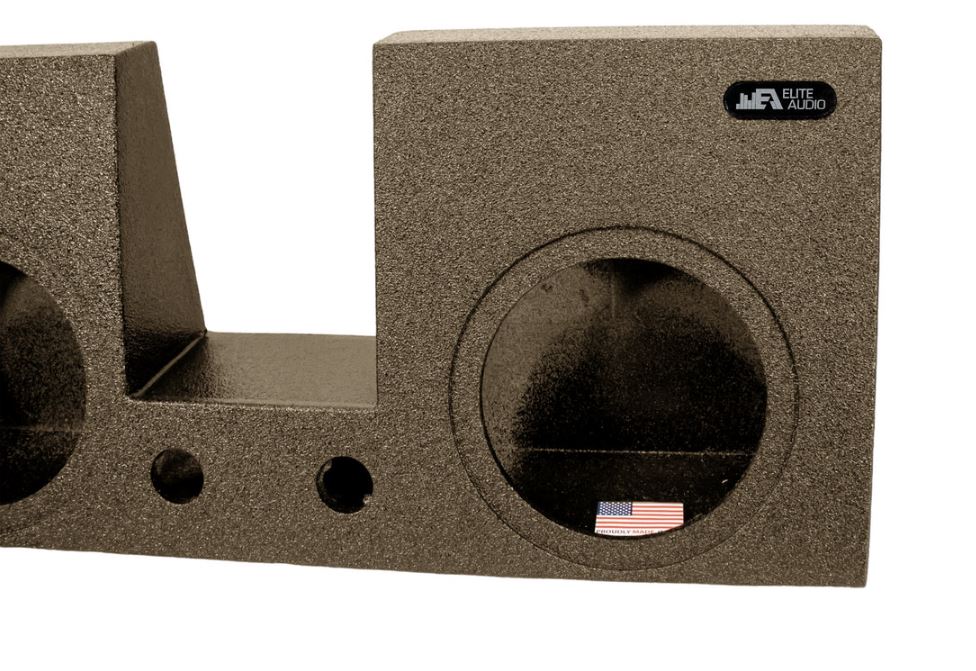 Elite Audio Enclosures | Ford F-250 / F-350 / F-450 Super Duty 2000-2016 Dual 10