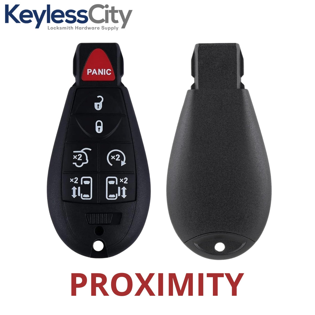2008-2019 Chrysler Dodge VW / 7-Button Fobik Key / PN: 5026590 / IYZ-C01C / Keyless Go Fobik (AFTERMARKET)