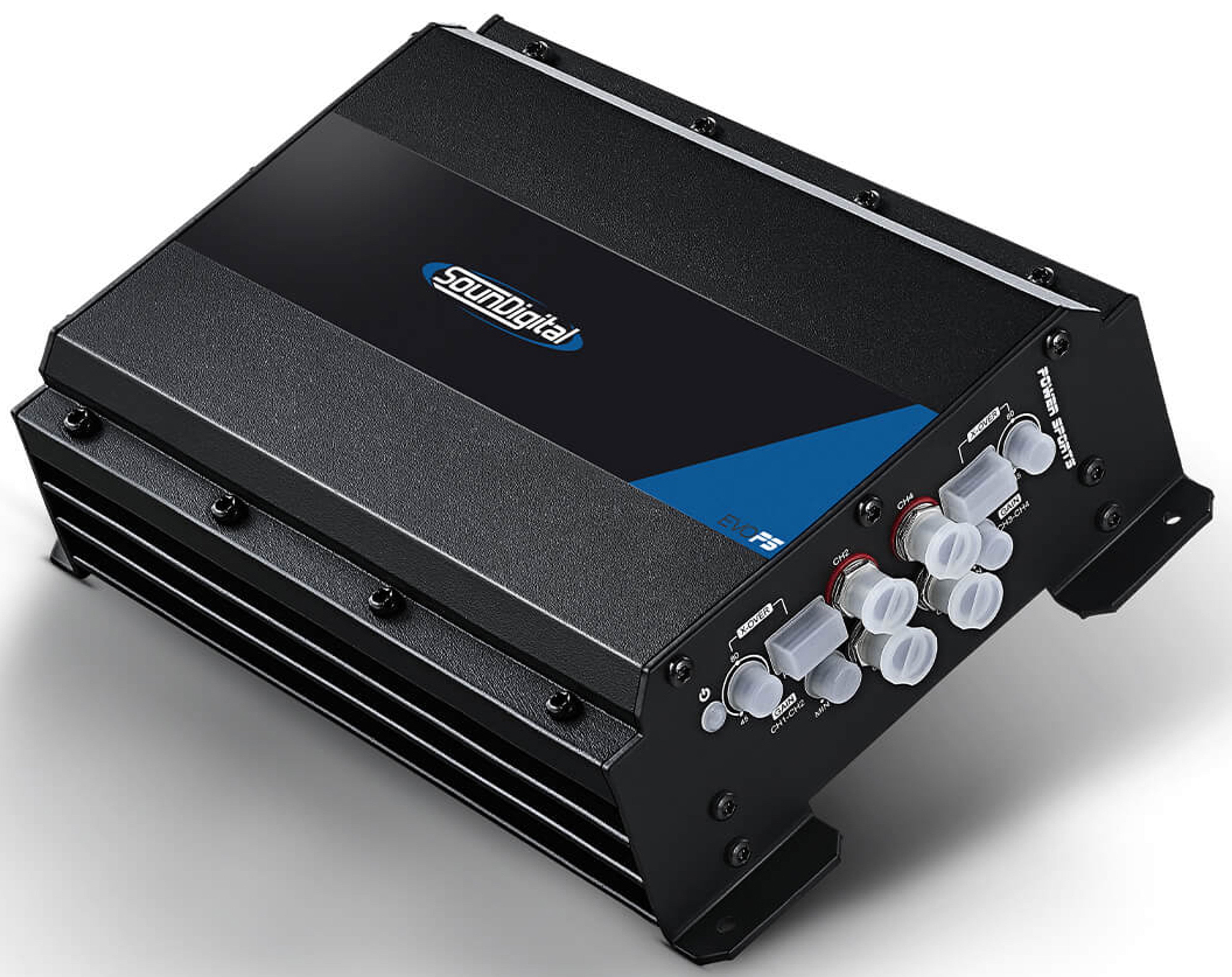 SOUNDIGITAL 2000.4 EVOPS 4-OHM 4-CHANNEL WEATHER RESISTANT CAR AMPLIFIER 2000W