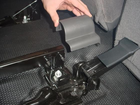 2001-2007 Chevy Crew Cab HD Downfire Sub Box 2X10 Poly