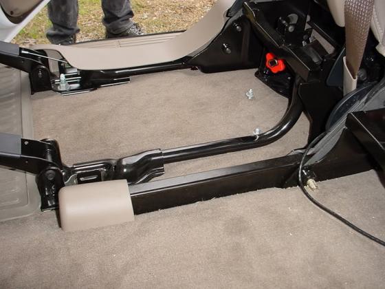 2001-2007 Chevy Crew Cab HD Downfire Sub Box 2X10 Carpeted