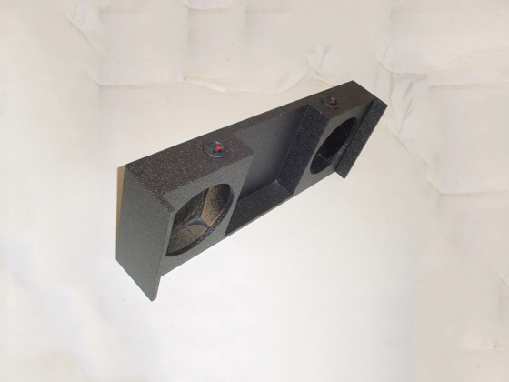 2007 Up Jeep Wrangler Poly with Amp. Rack Sbwoofer Box Sub Box 2X10