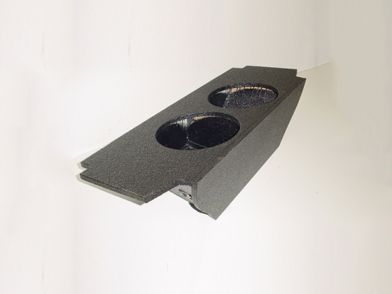 2009 and up Nissan 370Z Pro-Carpeted Subwoofer Box 2X12