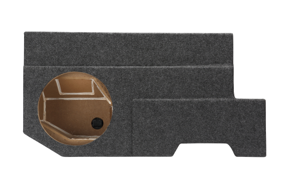 2009-2014 Dodge Ram Quad Cab Single Pro-Carpeted Sub Woofer Box 1X10