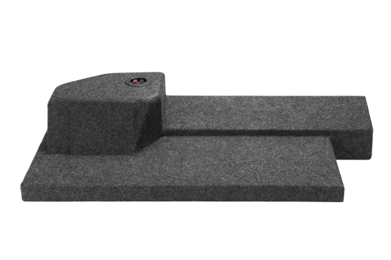 2009-2014 Dodge Ram Quad Cab Single Pro-Carpeted Sub Woofer Box 1X10