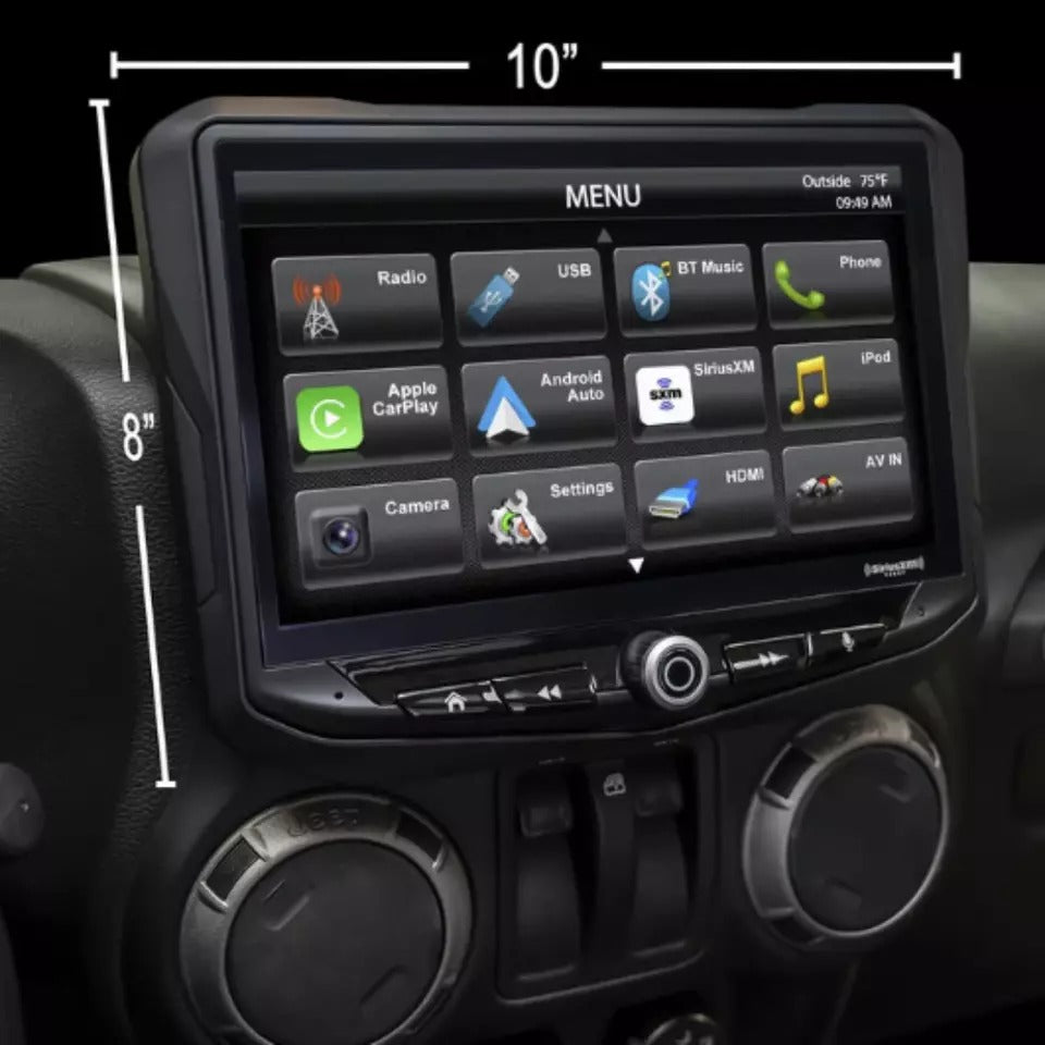 PAC SRK-JK11H HEIGH10 Integration Installation Kit for 2011-18 Jeep Wrangler JK