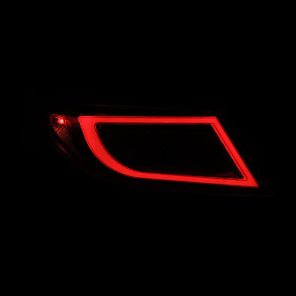 AlphaRex 21-24 Toyota GR86/Subaru BRZ LUXX-Series LED Tail Lights Vivid Red