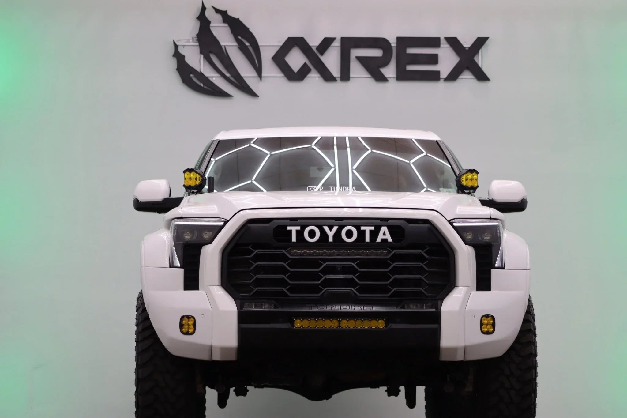 AlphaRex 22-25 Toyota Tundra/Sequoia LUXX-Series LED Projector Headlights Alpha-Black