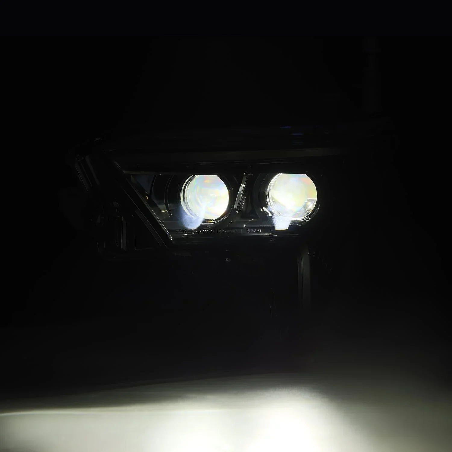 AlphaRex 22-25 Toyota Tundra/Sequoia LUXX-Series LED Projector Headlights Alpha-Black