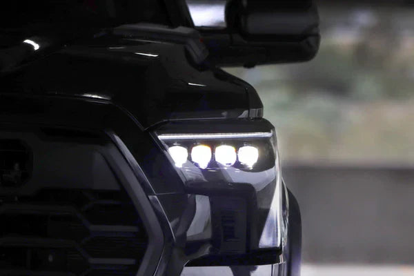 AlphaRex 22-25 Toyota Tundra/Sequoia NOVA-Series LED Projector Headlights Alpha-Black
