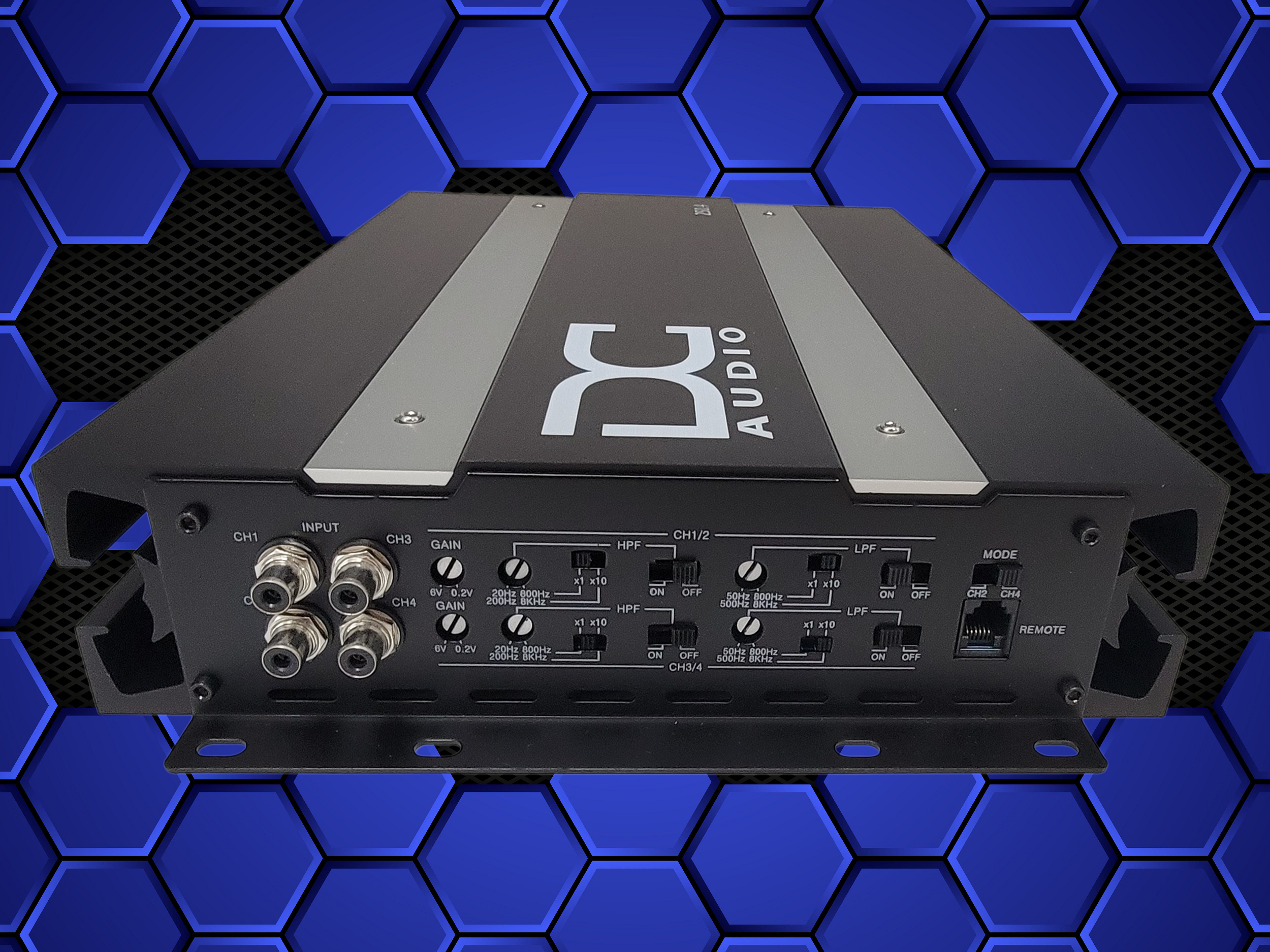 250.4 Class D 4-Channel Amplifier
